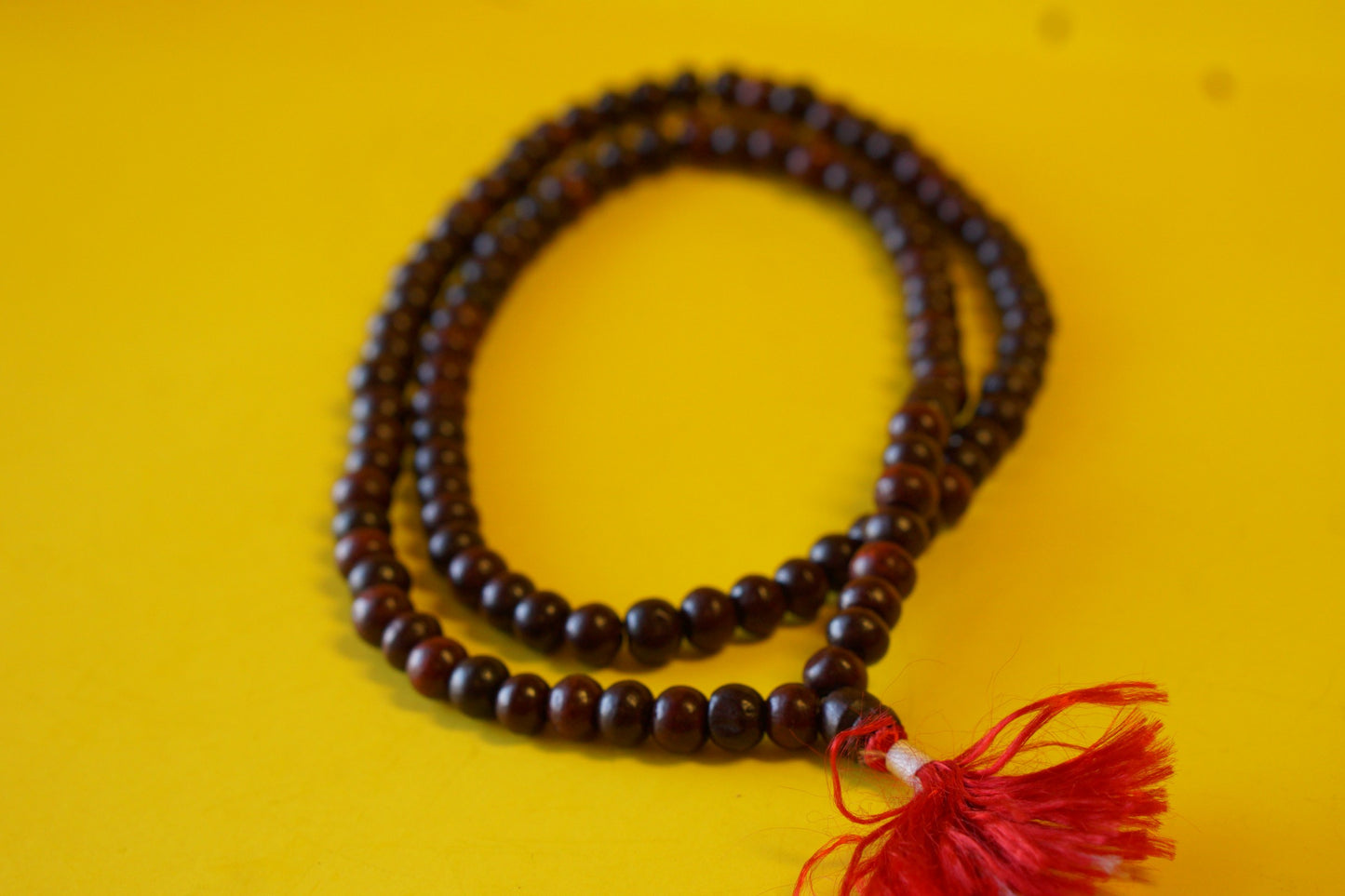 Brownish Wooden mala