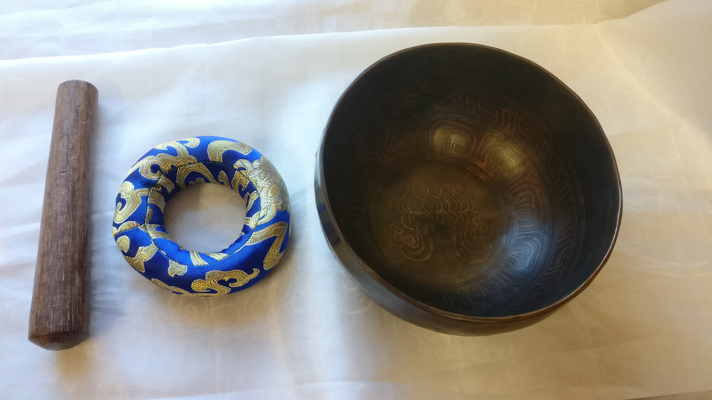 Medium Om Singing Bowl