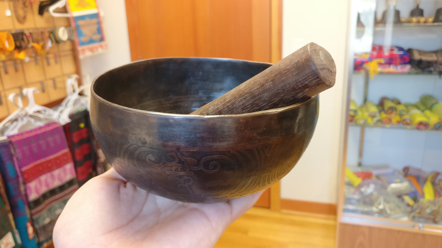 Medium Om Singing Bowl